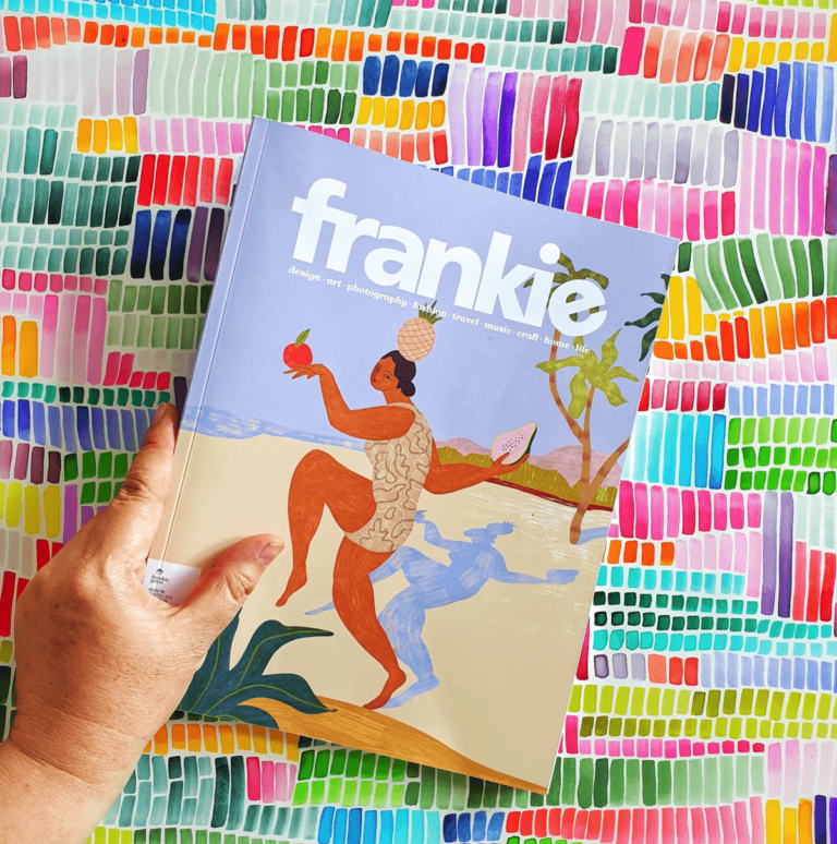 Article: TAGGING ALONG, FRANKIE MAGAZINE ISSUE 98, NOVEMBER/DECEMBER 2020